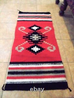 10 Vintage NAVAJO Handwoven Wool Rug Lot Beautiful Native American Indian Rugs