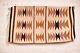 Antique Navajo Rug Native American Indian Weaving Vintage 34x19 Textile