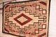 Antique Navajo Rug Textile Native American Indian 72x49 Ganado Large Vintage