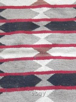 Antique Vintage Navajo Indian Chinle Rug / Weaving Xlnt Clean Cond