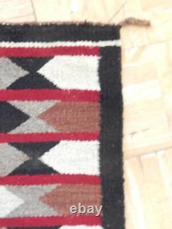 Antique Vintage Navajo Indian Chinle Rug / Weaving Xlnt Clean Cond