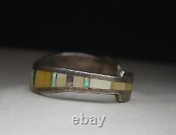 Marie Tsosie Vintage Native American Navajo Sterling Silver Cuff Bracelet