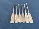 Vintage 6 Different Wooden Canoe Paddle Navajo Indian Head Renegade Boat Oar