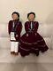 Vintage Large Navajo Indian Male&female Dolls 24 Tall (pair)