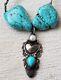 Vintage Native American Indian Necklace By Richard Begay Navajo