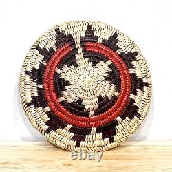 Vintage Navajo American Indian Large 12-Point Wedding Ceremonial Basket