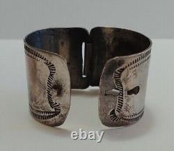 Vintage Navajo Indian Silver Ponytail Holder