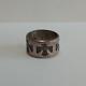 Vintage Navajo Indian Sterling Silver Thunderbird Ring Size 5