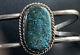 Vtg Sterling Possibly Indian Mountain Turquoise Cuff. 20.56g