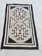 Xfine Tapestry Grade Vintage Navajo Indian Toadlena Area Two Grey Hills Rug Xlnt