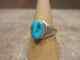 Bague En Argent Sterling Turquoise Navajo Vintage Bijoux Indiens Us7.75