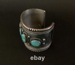 Bracelet vintage en turquoise de bijoux indiens navajos