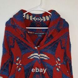 Cardigan Ralph Lauren Vintage en tricot sud-ouest indien Navajo XL