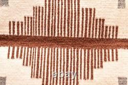 Tapis Navajo antique Tissage amérindien amérindien vintage 26x24 Textile