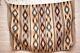 Tapis Navajo Antique En Textile Ruines Larges Amérindiens 37x26 Tissage Vtg