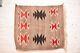 Tapis Navajo Antique Textile Amérindien Américain 33x28 Tissage Vintage