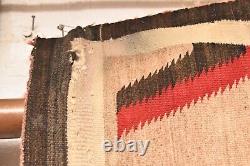 Tapis antique Navajo textile amérindien indien 72x49 Ganado LARGE vintage