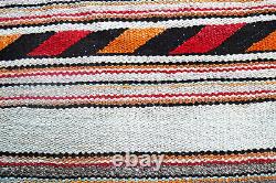 Tapis couverture selle authentique ancien vintage Navajo amérindien de 1900