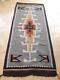 Tapis De Coureur Vintage Navajo Indien Xtra Large 32x74.5 Deux Grey Hills